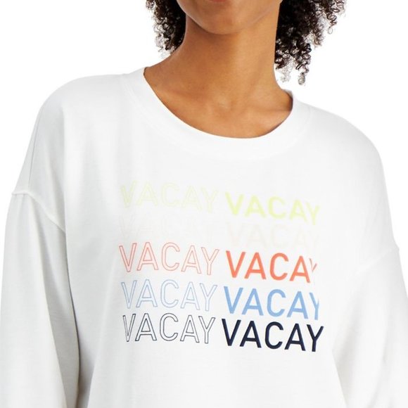 Vacation Crewneck Sweatshirt - Size Medium - NWT - Picture 2 of 3